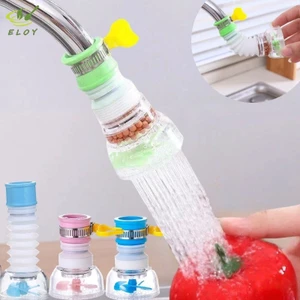 360°Xoay Nối Dài Vòi Bếp Máy Sục Khí Ống Kính Thiên Văn er Lọc Khuếch Tán Tiết Kiệm Nước Vòi Tắm Kết Nối VN