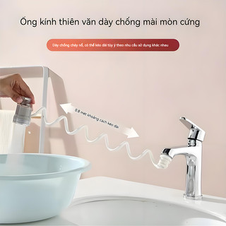 Máy lọc vòi bếp, tăng áp lực, thu vào, chăm sóc nguồn nước cho gia đình