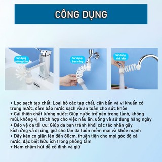 Máy lọc vòi bếp, tăng áp lực, thu vào, chăm sóc nguồn nước cho gia đình
