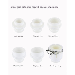 Máy lọc vòi bếp, tăng áp lực, thu vào, chăm sóc nguồn nước cho gia đình