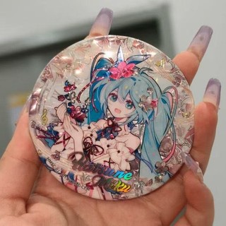 Anime Dễ Thương Hatsune Miku Huy Hiệu Nút Trâm Cài Cosplay Bộ Sưu Tập Đồ Chơi Túi Trang Trí Quà Tặng 58mm