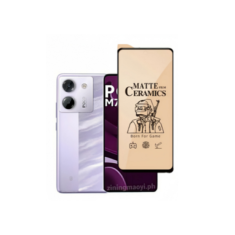 Ốp điện thoại di động chống rơi 4IN1 Poco M7 Pro 5G cho Poco M6 Pro X6 Pro Phim gốm bảo vệ màn hình và phim mặt sau phim ống kính