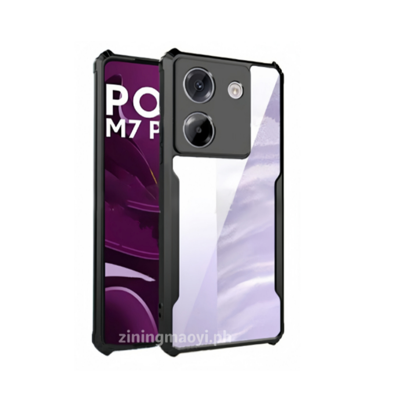 Ốp điện thoại di động chống rơi 4IN1 Poco M7 Pro 5G cho Poco M6 Pro X6 Pro Phim gốm bảo vệ màn hình và phim mặt sau phim ống kính