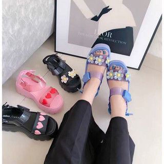 Giày Nữ Brazil Melissa 2025 Giày Sandal Tình Yêu Đế Dày Phong Cách Mới