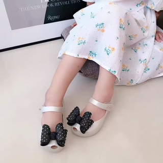 Giày trẻ em Melissa Dép xỏ ngón ngón cho bé gái Dép xỏ ngón miệng cá