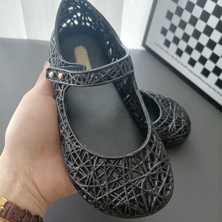 Giày trẻ em Melissa Brazil Giày sandal đế mềm Baotou Girls