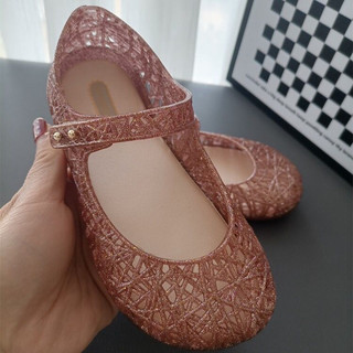 Giày trẻ em Melissa Brazil Giày sandal đế mềm Baotou Girls