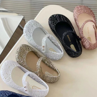 Giày trẻ em Melissa Brazil Giày sandal đế mềm Baotou Girls