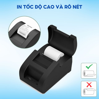 Máy In Nhiệt Di Động Y58 Flashlabel, Hỗ Trợ Kết Nối Bluetooth Và USB, In Tem Nhãn, Máy in hóa đơn