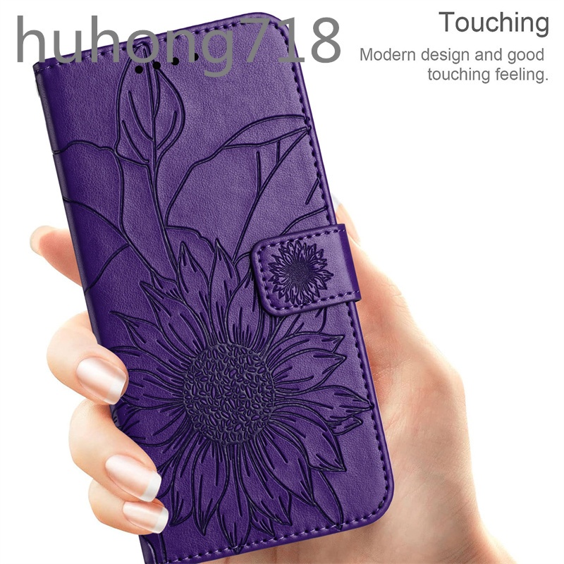 Dành Cho Samsung Galaxy Z Fold 3 4 5 X Cover 4 4S 5 6 Pro 7 G390 5G Ốp Lưng Ví Da Flip Vỏ Có Hộp Đựng Thẻ