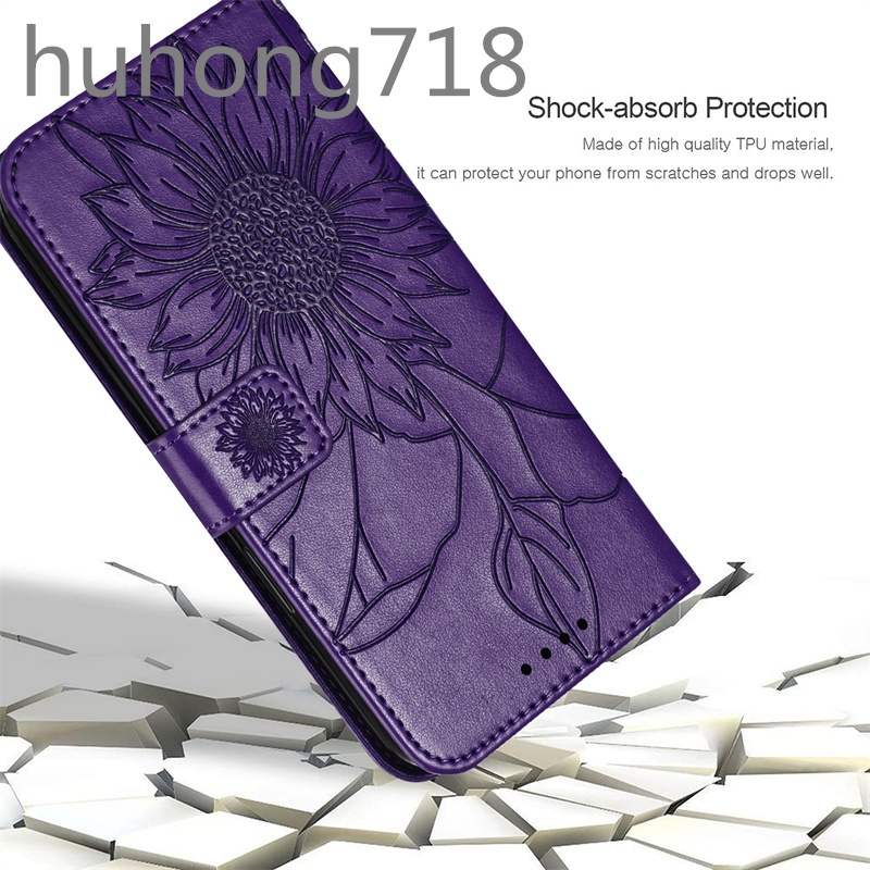 Dành Cho Samsung Galaxy Z Fold 3 4 5 X Cover 4 4S 5 6 Pro 7 G390 5G Ốp Lưng Ví Da Flip Vỏ Có Hộp Đựng Thẻ
