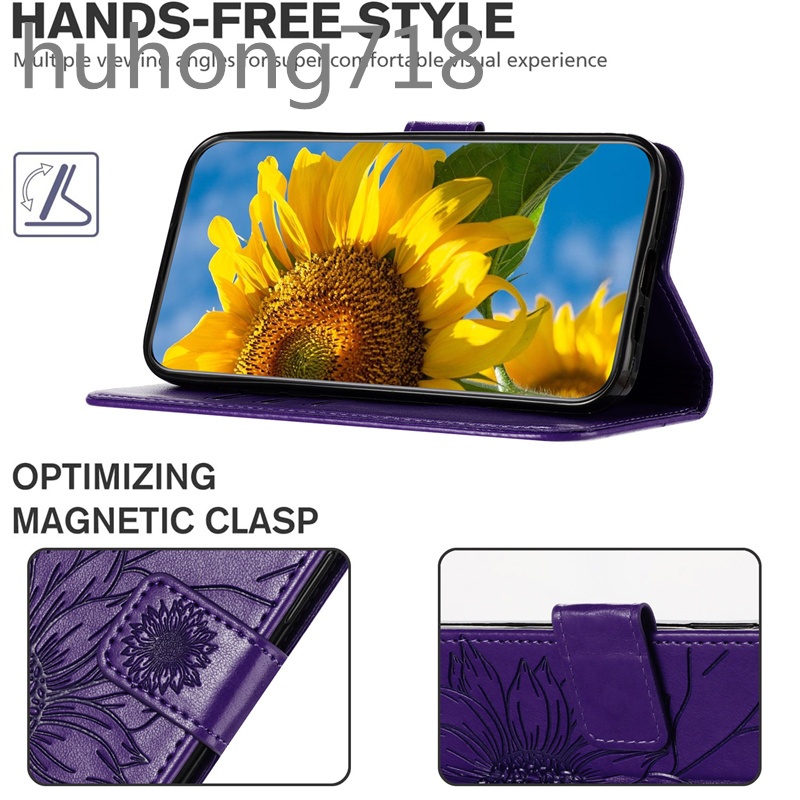 Dành Cho Samsung Galaxy Z Fold 3 4 5 X Cover 4 4S 5 6 Pro 7 G390 5G Ốp Lưng Ví Da Flip Vỏ Có Hộp Đựng Thẻ