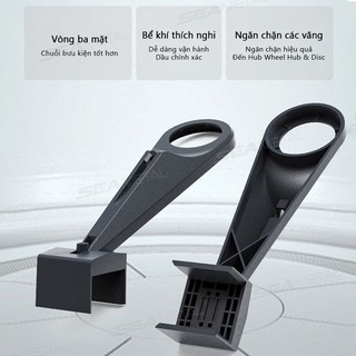 SEAMETAL Xích Xe Máy Oiler Spray Gear Xe Máy Dây Xích Dầu Applicator Cho Xe Máy Mess-Free Chain Wax Chain Cleaner Đính Kèm