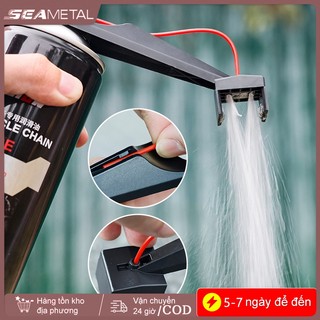 SEAMETAL Xích Xe Máy Oiler Spray Gear Xe Máy Dây Xích Dầu Applicator Cho Xe Máy Mess-Free Chain Wax Chain Cleaner Đính Kèm