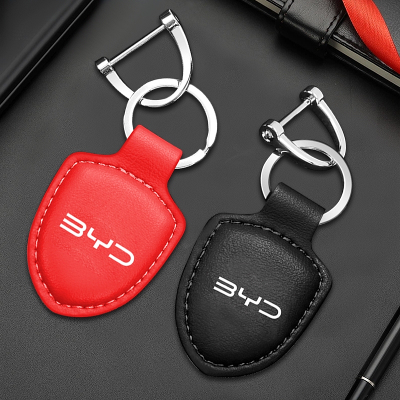 1 Chiếc Phong Cách Kinh Doanh Chìa Khóa Ô Tô Da Chìa Khóa Ô Tô Cho BYD Atta 3 Yuan Plus F3 E6 F0 G3 I3 Ea1 Bài Hát Max Tang