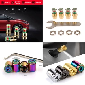 1 Bộ Phụ Kiện DIY Đồng Hồ Đo Áp Suất Lốp Xe Ô Tô Báo Cảnh Báo Giám Sát Van Cảm Biến Bên Ngoài Phát Hiện Van Monito BVAH