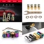 1 Bộ Phụ Kiện DIY Đồng Hồ Đo Áp Suất Lốp Xe Ô Tô Báo Cảnh Báo Giám Sát Van Cảm Biến Bên Ngoài Phát Hiện Van Monito BVAH