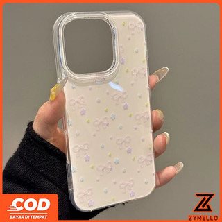 Ốp Lưng Cho OPPO A6X A6 A6 PRO A5i A5X A5 5G A3 A3X A3Pro A5 pro A18 A17 A60 A38 A79 A57 A77S A58 A7 A5S A12 F9 Pro A78 A17K A59 A40 A80 Nơ Ngôi Sao Đơn Giản Và Đẹp Chống Sốc TPU m