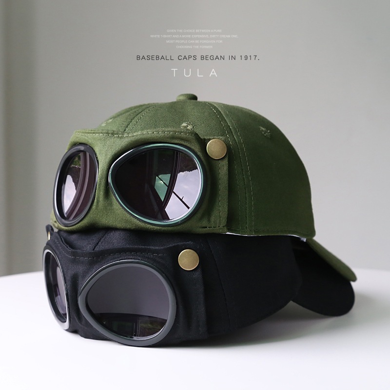 Hangman Hat Tide ins Phiên bản Hàn Quốc của kính cá nhân Mũ kính râm dành cho nam và nữ che nắng mùa xuân hè Mũ bóng chày Joker Tide.