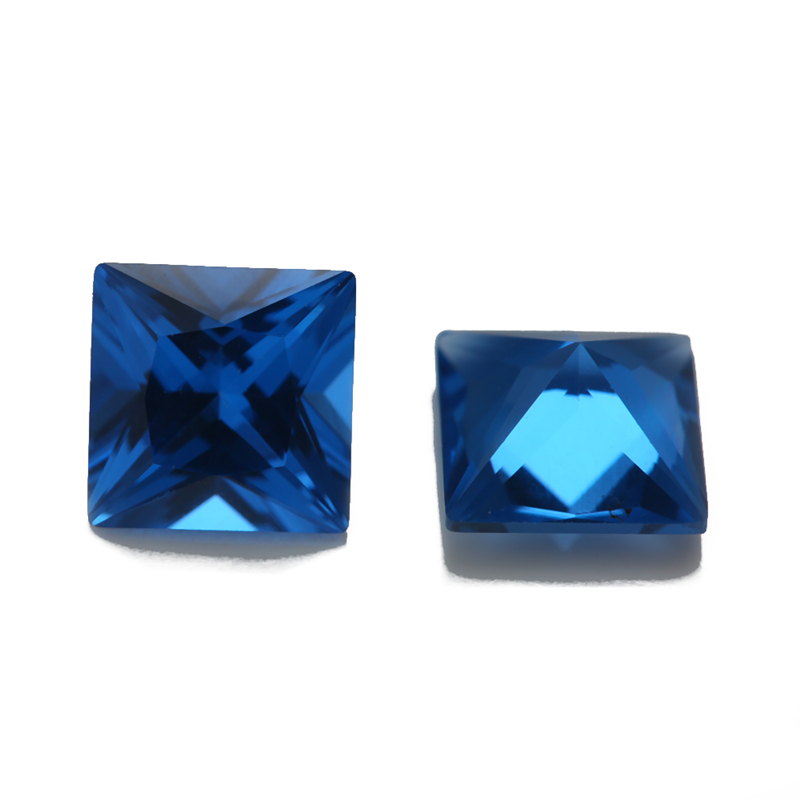 Đá cắt vuông công chúa kích thước từ 3x3 đến 10x10mm, đa màu sắc, dùng cho đồ handmade