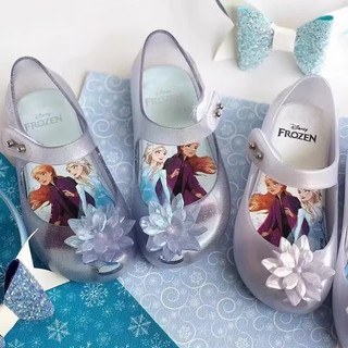 Giày trẻ em Melissa Brazil Giày Sandal công chúa Elsa Girls