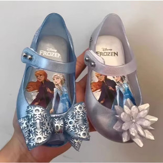 Giày trẻ em Melissa Brazil Giày Sandal công chúa Elsa Girls