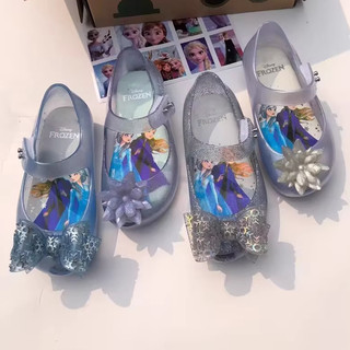 Giày trẻ em Melissa Brazil Giày Sandal công chúa Elsa Girls