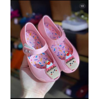 Giày Jelly trẻ em Melissa Giày Sandal nữ đế mềm dễ thương