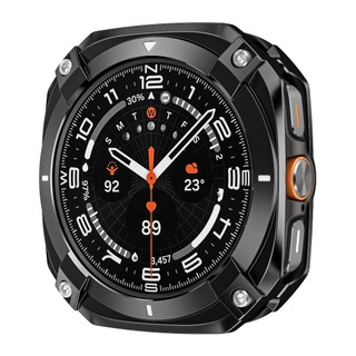 Ốp bảo vệ kim loại Cyber thích hợp cho vỏ mạ điện Samsung Galaxy Watch Ultra 47MM / Galaxy Watch 8 44MM