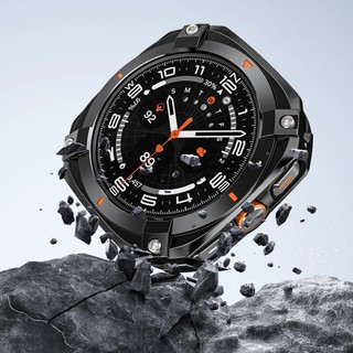 Ốp bảo vệ kim loại Cyber thích hợp cho vỏ mạ điện Samsung Galaxy Watch Ultra 47MM / Galaxy Watch 8 44MM