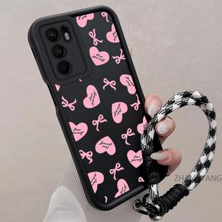 Ốp Lưng Cho OPPO Reno 6 4G Reno 6 5G Reno 6z 5G Thẩm Mỹ Hoạt Hình Tình Yêu Họa Tiết nơ Vỏ Điện Thoại Silicon Chống Sốc TPU Điện Thoại Mềm