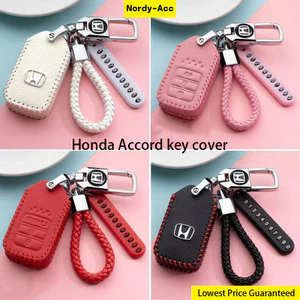Bao Da Bảo Vệ Chìa Khóa Điều Khiển Từ Xa Cho Xe Hơi honda city hrv wrv civic accord crv jazz brv Vỏ