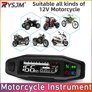 Máy đo tốc độ xe máy mới nhất Máy đo dầu Máy đo tốc độ đa năng Dụng cụ đo kỹ thuật số