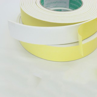 Cao Su Trắng Bọt Biển Cửa Sổ Cói Dải Chống Thấm Nước Cách Âm Tự Dính Miếng Lót Chống Va Chạm Bọt EVA Băng Một Mặt