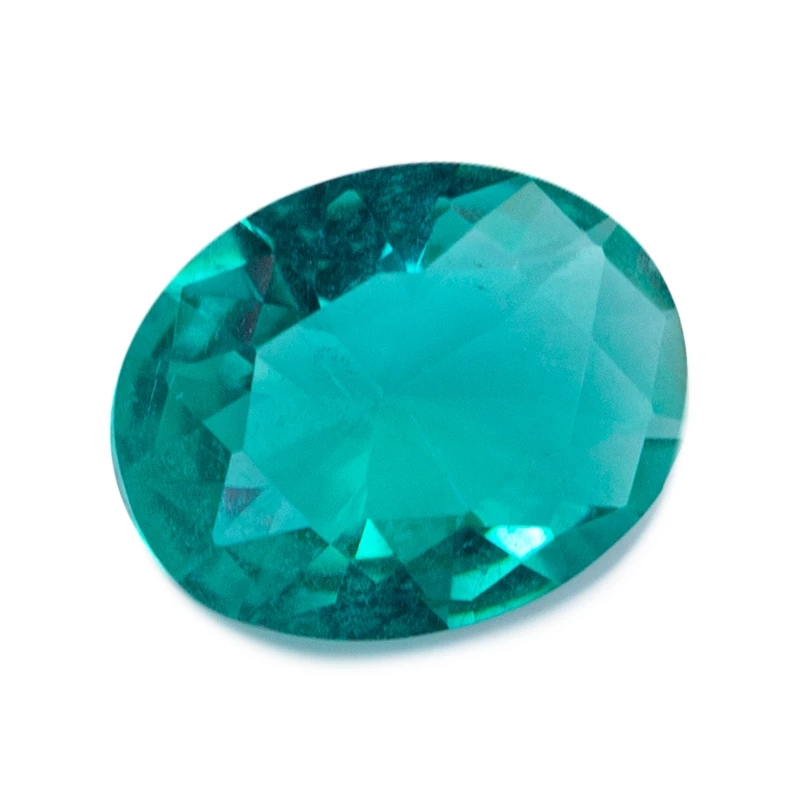 Đá Cắt Hình Bầu Dục 3x5 ~ 10x12mm, Thủy Tinh Tổng Hợp, Phù Hợp DIY Trang Sức