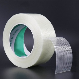 Băng Sợi Sọc Bộ Pin Lithium Bọc Cách Nhiệt Băng Sợi Thủy Tinh Trong Suốt Một Mặt Dính Cói Bao Bì Cố Định