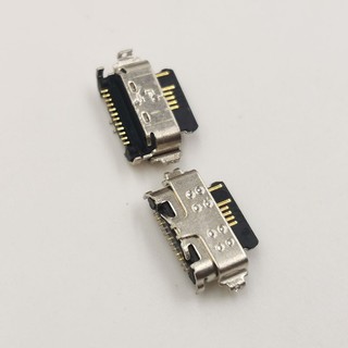 2-10 Chiếc Đầu Nối USB Cắm Cho TCL 20 SE XE 20L 20S Lite 20R 20A 20B 20XE 20SE Revvl 4 + Plus 5007 5062 Sạc 5087 T671 T774 T7730 T767 T781 6159 Đế Sạc Loại C Jack Cổng