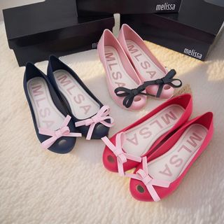 Giày Nữ Brazil Melissa 2025 Phong Cách Mới Nơ Lớn Thời Trang Giày Sandal