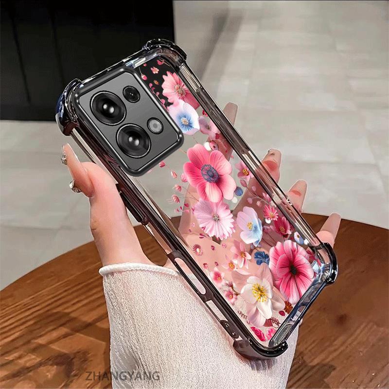 Ốp Lưng Cho infinix note 30 4G Vỏ Điện Thoại Chống Sốc Mạ Điện Thẩm Mỹ Độ Nét Cao Và Đẹp Nhiều Màu Hoa Silicon TPU Mềm