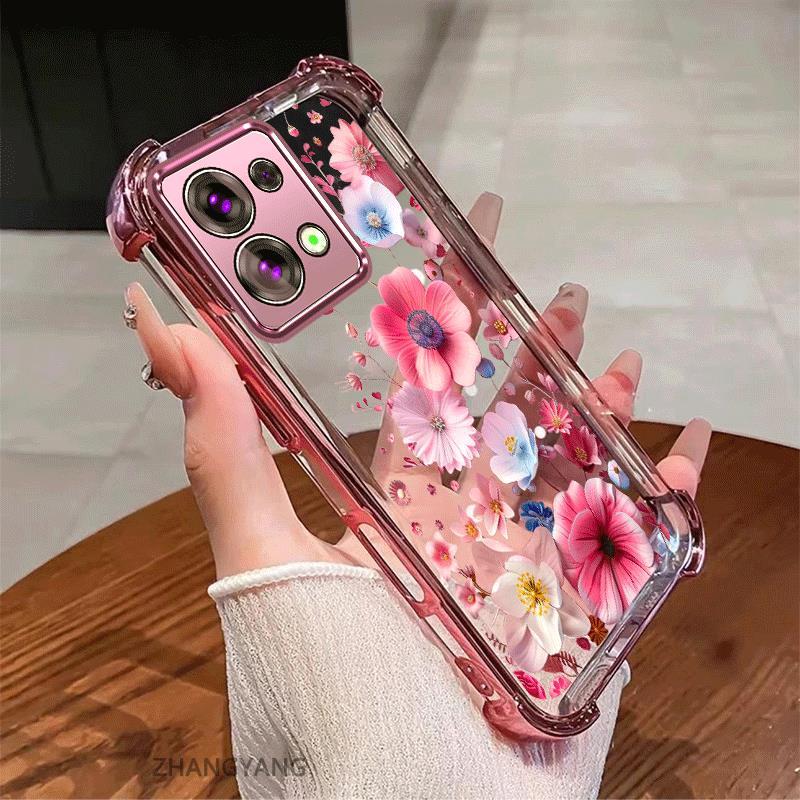 Ốp Lưng Cho infinix note 30 4G Vỏ Điện Thoại Chống Sốc Mạ Điện Thẩm Mỹ Độ Nét Cao Và Đẹp Nhiều Màu Hoa Silicon TPU Mềm