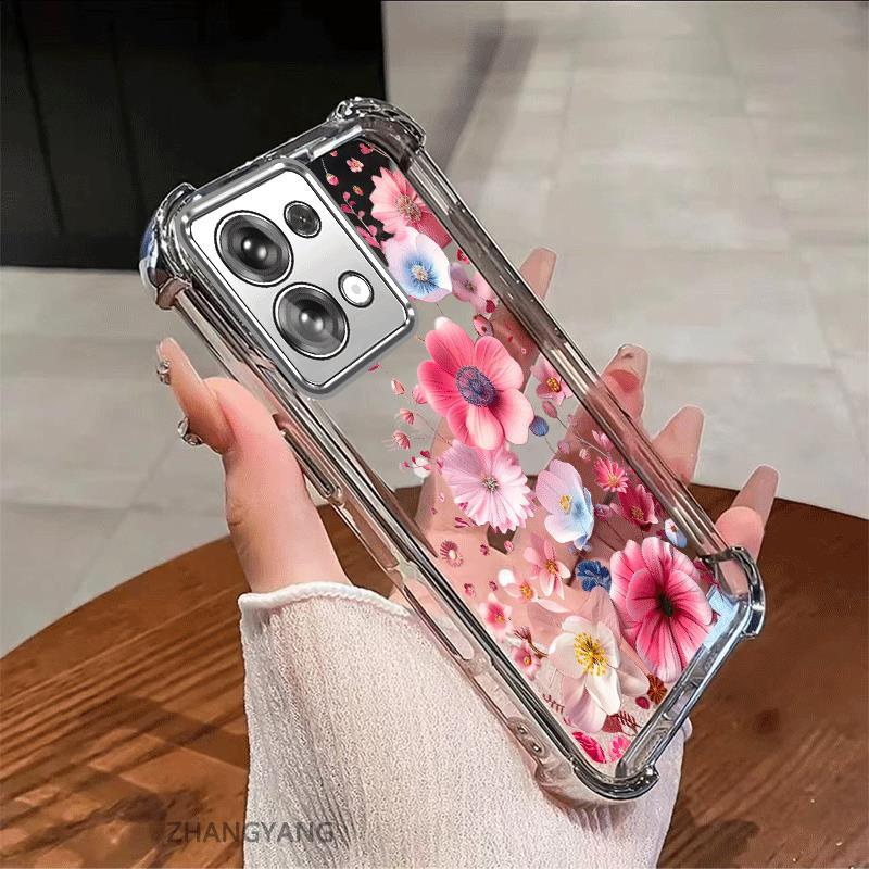 Ốp Lưng Cho infinix note 30 4G Vỏ Điện Thoại Chống Sốc Mạ Điện Thẩm Mỹ Độ Nét Cao Và Đẹp Nhiều Màu Hoa Silicon TPU Mềm