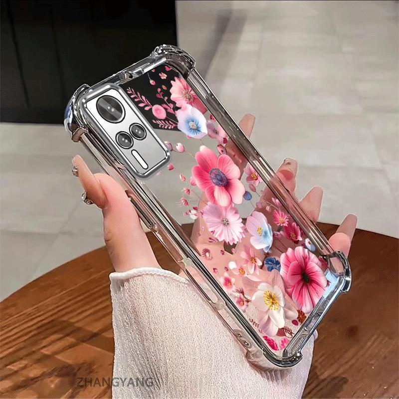 Ốp Lưng Dành Cho vivo Y51 Y51A Y31 Y51s Y53s Ốp Điện Thoại Chống Sốc Mạ Điện Thẩm Mỹ Độ Nét Cao Và Đẹp Nhiều Màu Hoa Silicon TPU Mềm