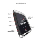 Joysync CF568 Màn Hình Hiển Thị Chìa Khóa Thông Minh Đa Năng Màn Hình LCD - Dành Cho Xe Toyota Honda Nissan - Remote Key Fob Thay Thế Sửa Chữa Một Phần Cắm Và Chạy — ảnh 2