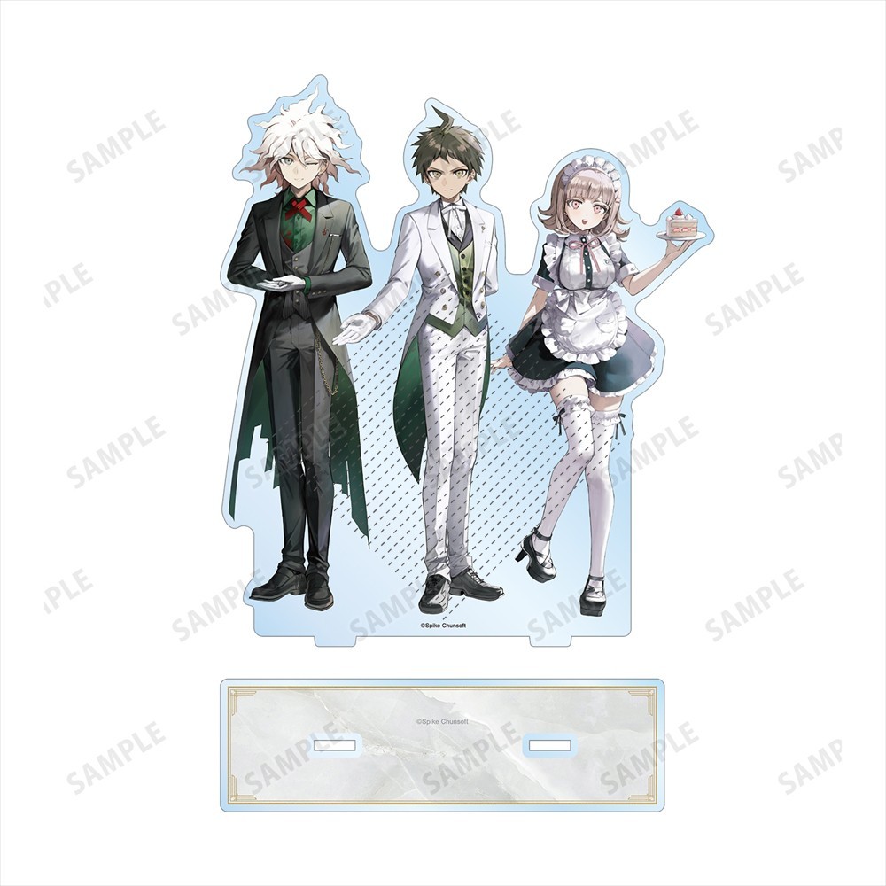 Danganronpa Acrylic Standees Set-Mai & Butler Edition Makoto Naegi Chiaki Nanami Anime Hình Đứng