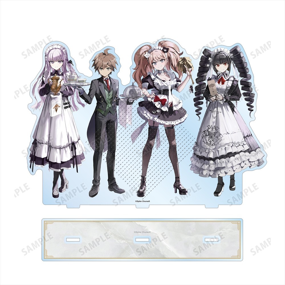 Danganronpa Acrylic Standees Set-Mai & Butler Edition Makoto Naegi Chiaki Nanami Anime Hình Đứng