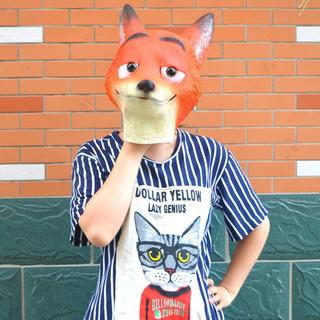 Người Lớn Disney Zootopia Mặt nạ Nam Fox Nick & Sloth Flash Hình Mặt nạ Đảng Hoạt Hình Động Vật Cosplay Cao Su Mũ Halloween Trang Phục