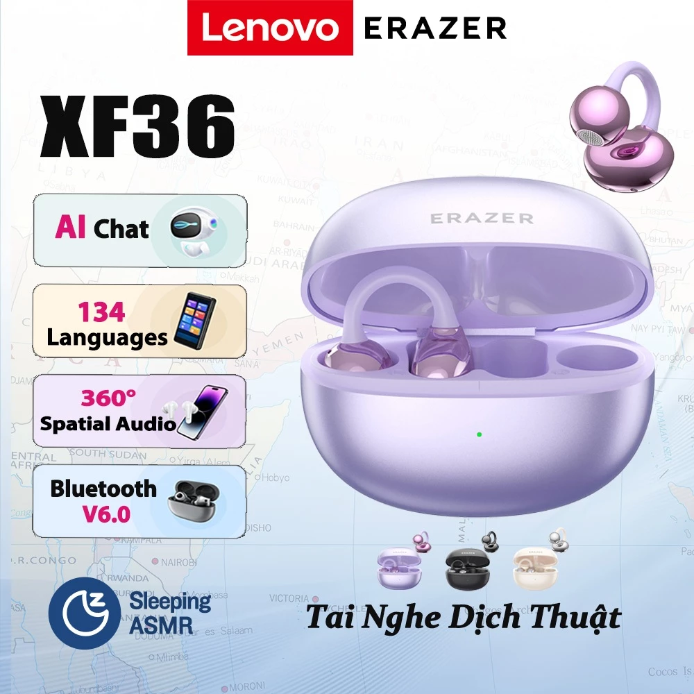 Tai nghe Lenovo ERAZER XF36 Kẹp Tai