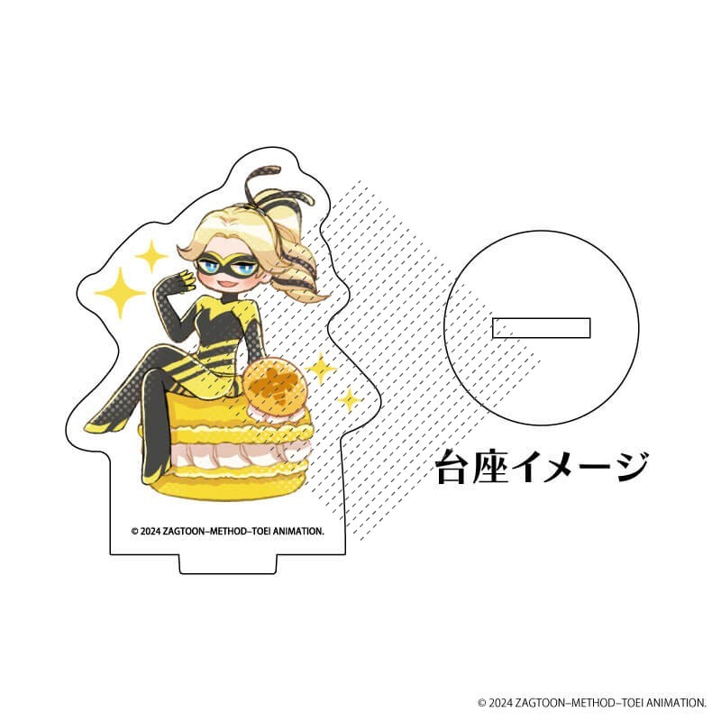 Miraculous Ladybug & Cat Noir Acrylic Standees - Phiên bản Q Fan-Made Collectible Anime Hình Đứng