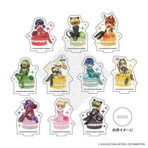 Miraculous Ladybug & Cat Noir Acrylic Standees - Phiên bản Q Fan-Made Collectible Anime Hình Đứng