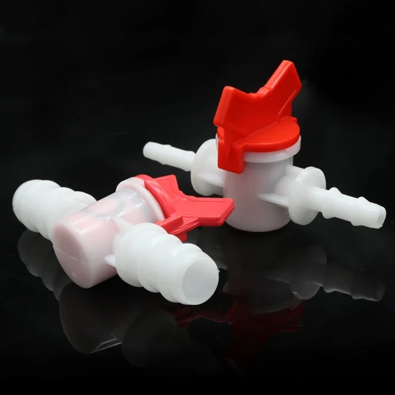 Vòi Barb Nhựa Van Bi Kết Nối Ống Lắp Hệ Thống Tưới Nhỏ Giọt Vòi Chùa Khớp Máy Bơm Không Khí Sân Vườn Đầu Nối Nước Van Ống